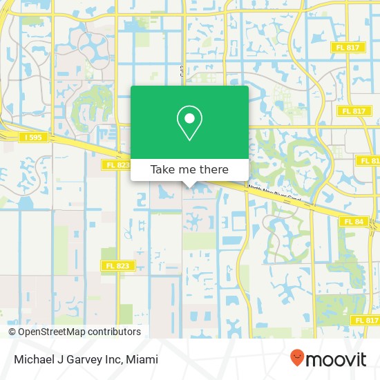 Michael J Garvey Inc map