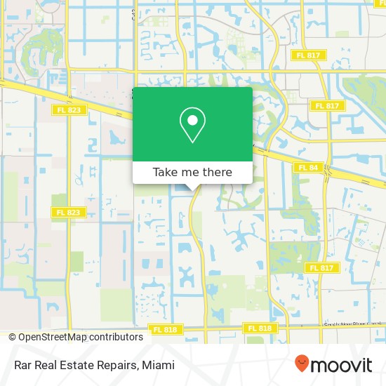 Rar Real Estate Repairs map