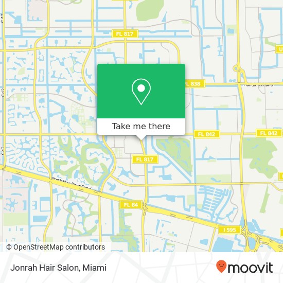 Jonrah Hair Salon map