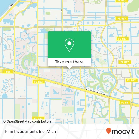 Fimi Investments Inc map