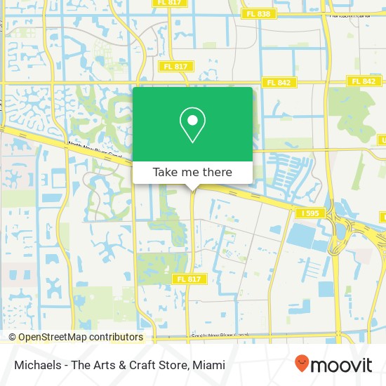 Mapa de Michaels - The Arts & Craft Store