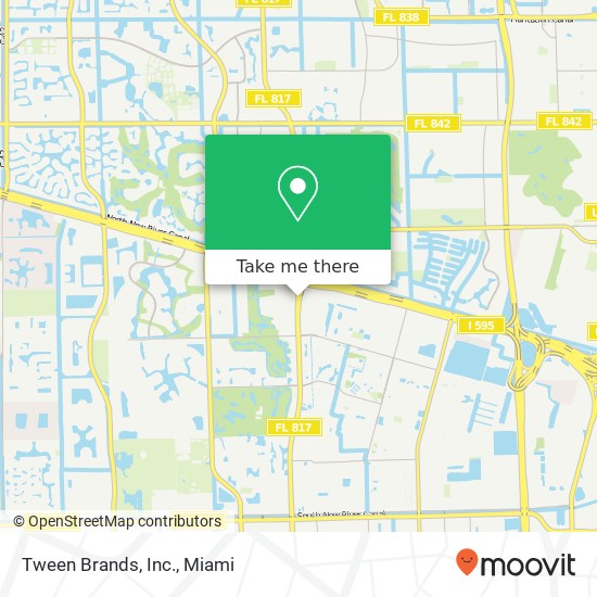 Tween Brands, Inc. map