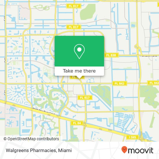 Walgreens Pharmacies map