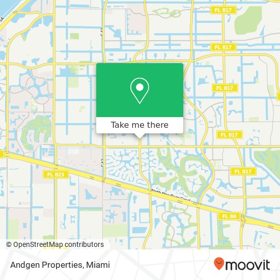 Andgen Properties map