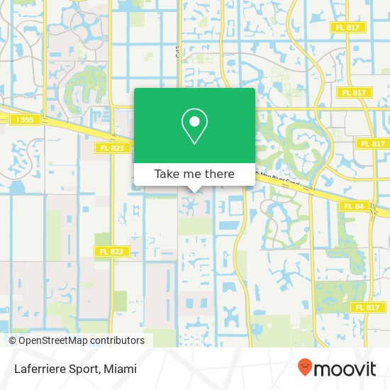 Laferriere Sport map