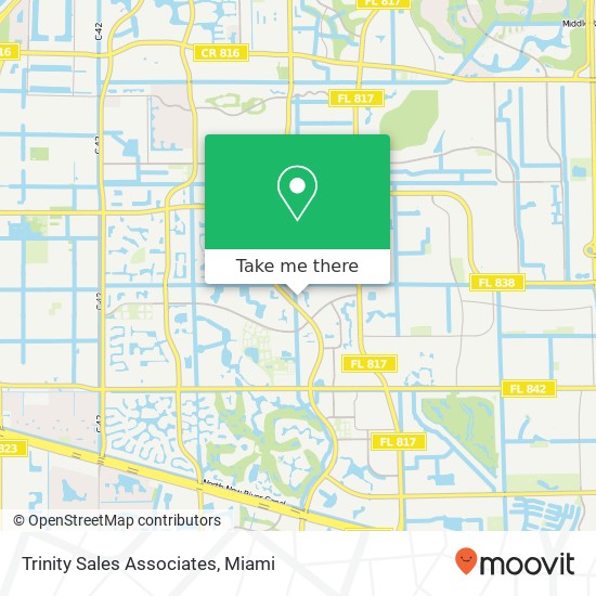 Mapa de Trinity Sales Associates