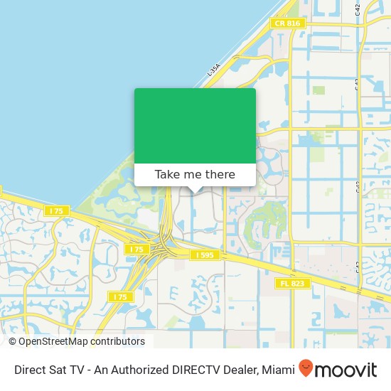 Mapa de Direct Sat TV - An Authorized DIRECTV Dealer