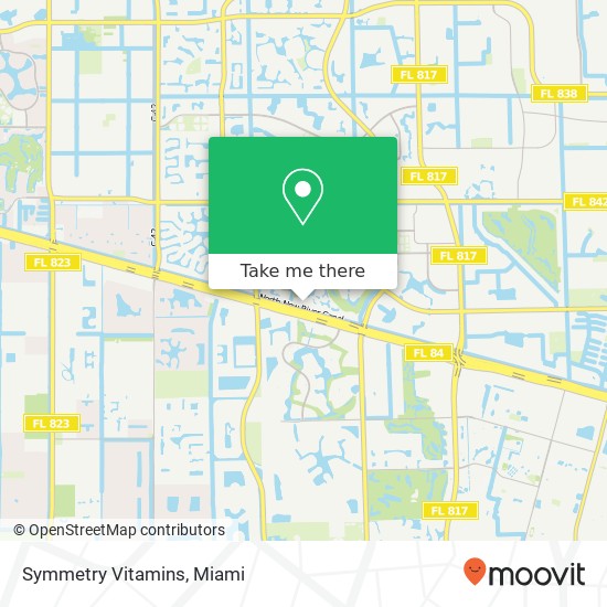 Mapa de Symmetry Vitamins