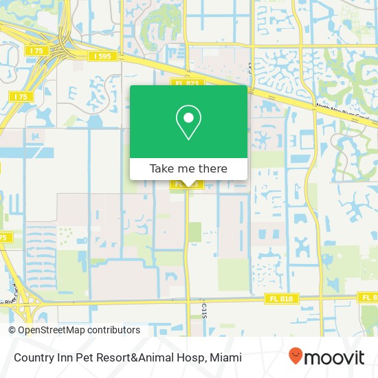 Mapa de Country Inn Pet Resort&Animal Hosp