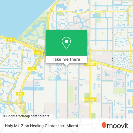 Holy Mt. Zion Healing Center, Inc. map