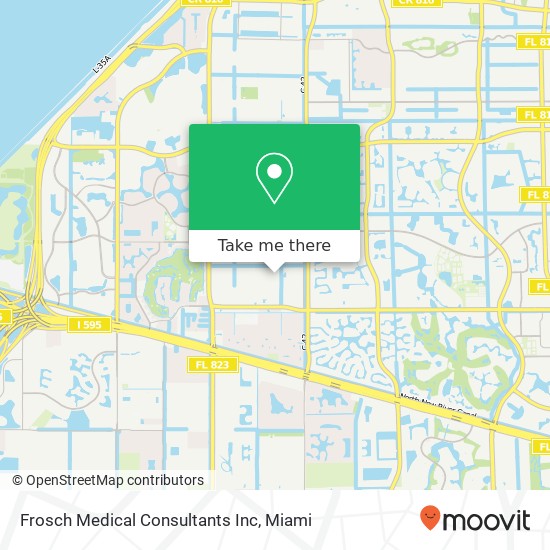 Frosch Medical Consultants Inc map