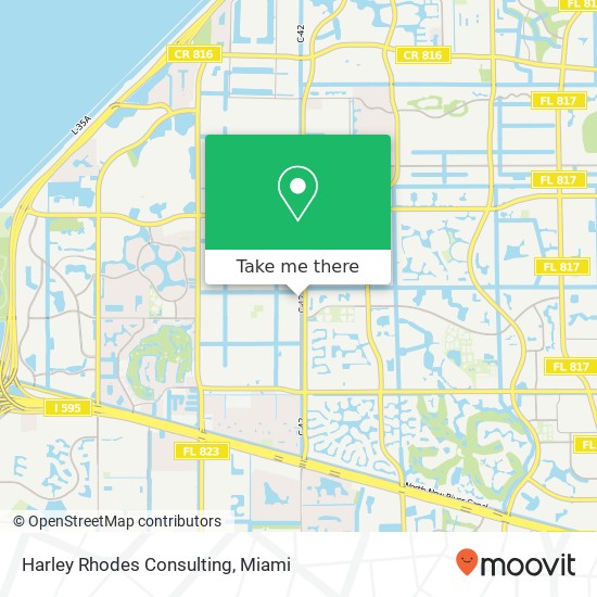 Harley Rhodes Consulting map