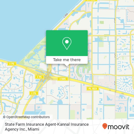 Mapa de State Farm Insurance Agent-Kannal Insurance Agency Inc.