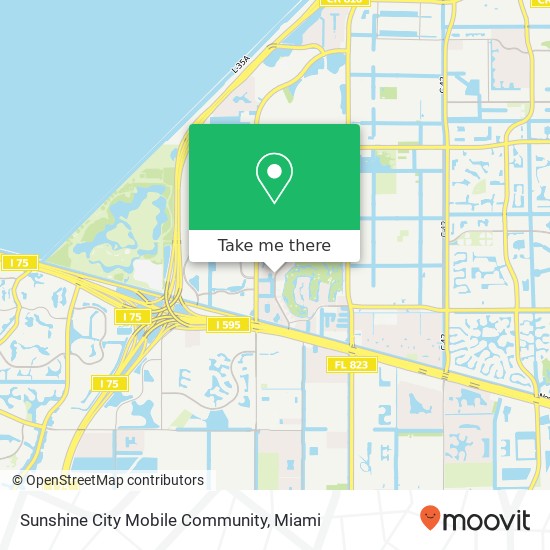 Sunshine City Mobile Community map