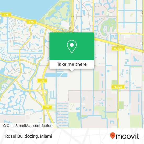 Mapa de Rossi Bulldozing