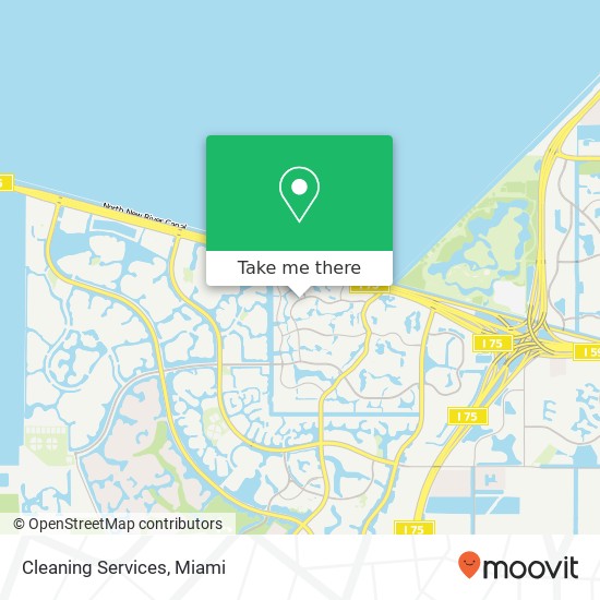 Cleaning Services map