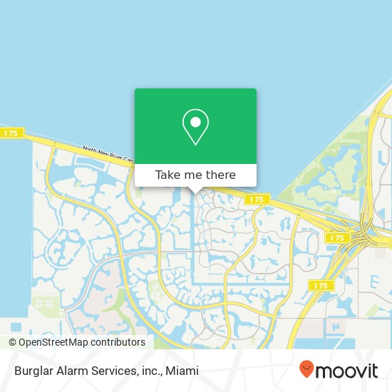 Burglar Alarm Services, inc. map