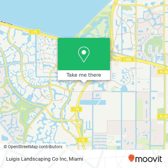 Luigis Landscaping Co Inc map