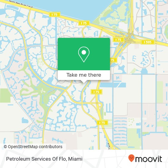 Petroleum Services Of Flo map