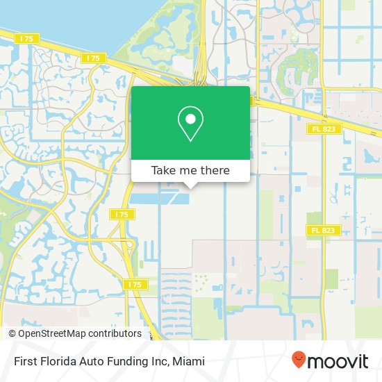 First Florida Auto Funding Inc map