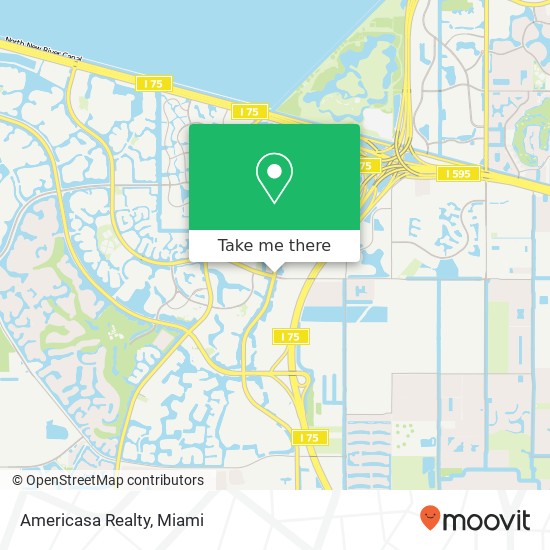 Americasa Realty map