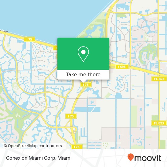 Conexion Miami Corp map