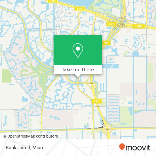 BankUnited map