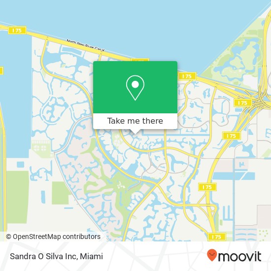 Mapa de Sandra O Silva Inc