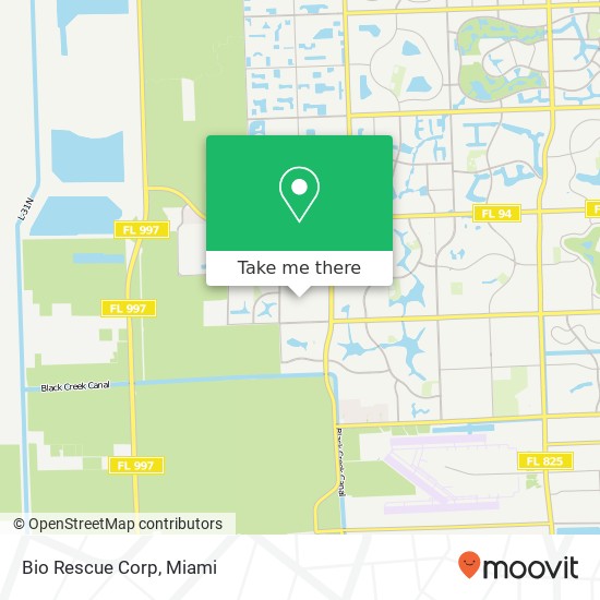 Mapa de Bio Rescue Corp