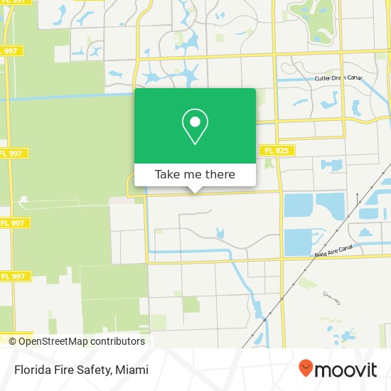 Florida Fire Safety map