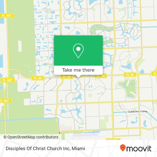 Mapa de Disciples Of Christ Church Inc
