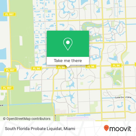 South Florida Probate Liquidat map