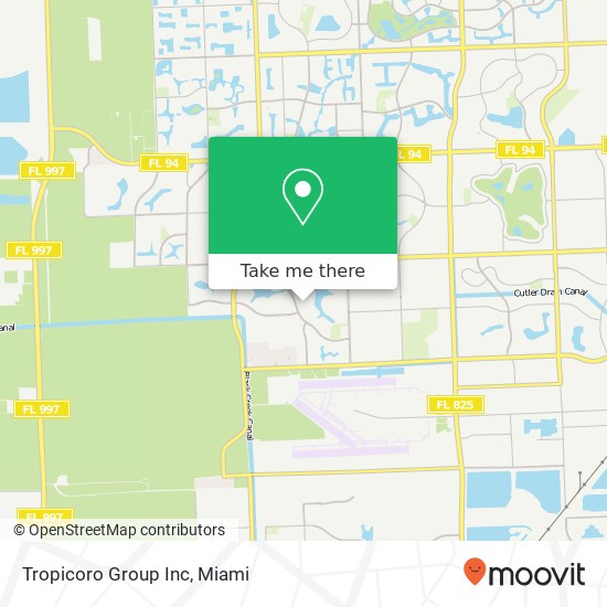 Tropicoro Group Inc map