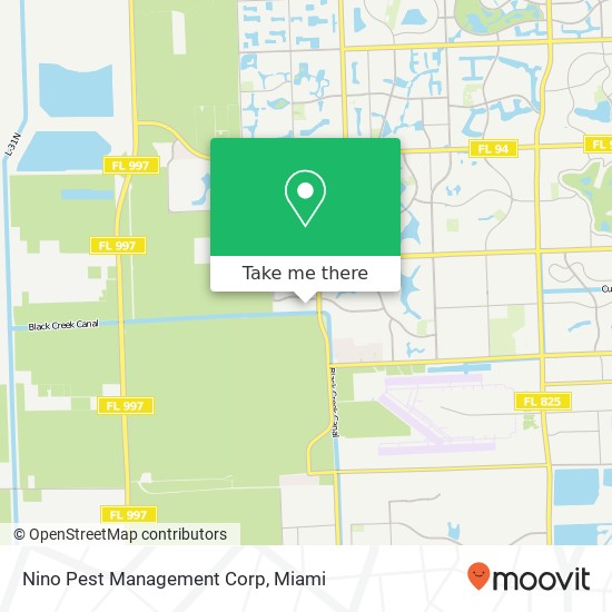 Mapa de Nino Pest Management Corp