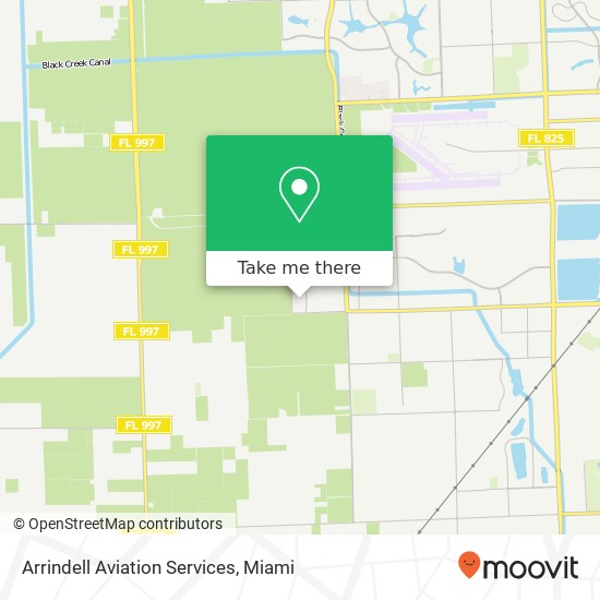Arrindell Aviation Services map