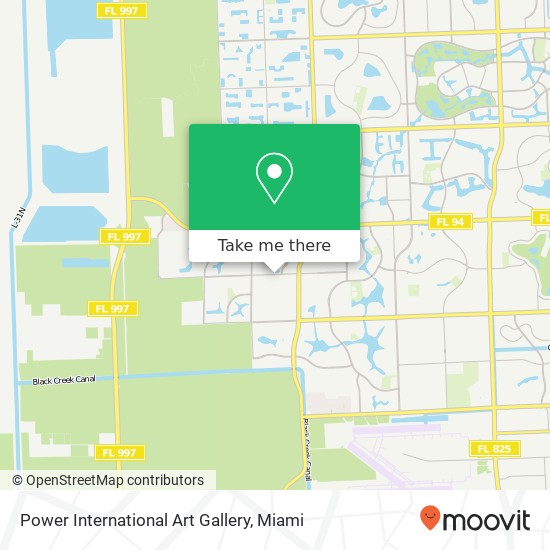 Mapa de Power International Art Gallery