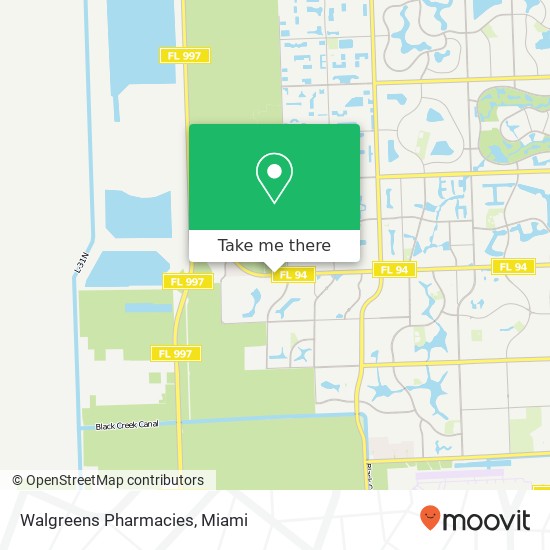 Walgreens Pharmacies map