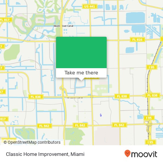 Mapa de Classic Home Improvement