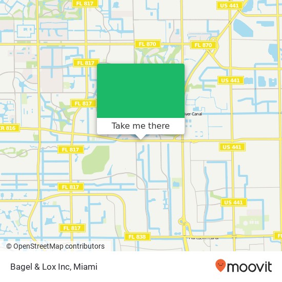 Bagel & Lox Inc map