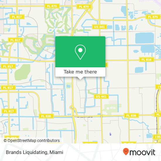 Brands Liquidating map