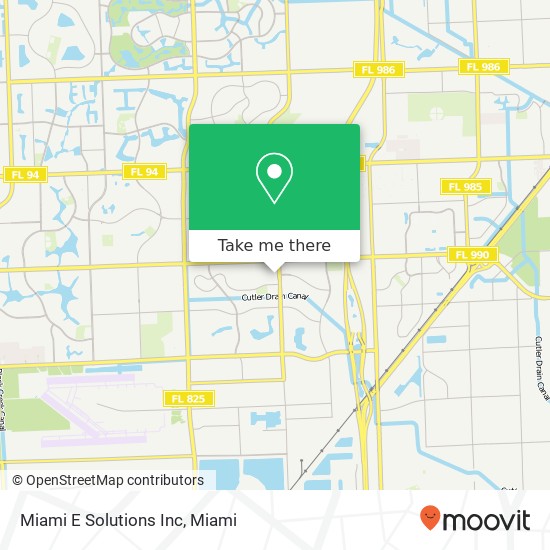 Miami E Solutions Inc map