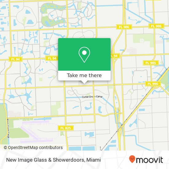 New Image Glass & Showerdoors map