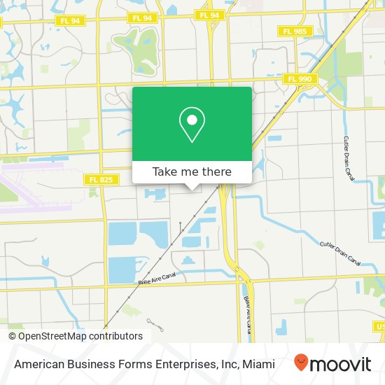 Mapa de American Business Forms Enterprises, Inc