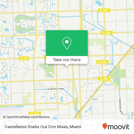 Castellanos Onelia /Ice Crm Mixes map