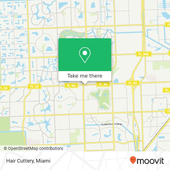 Hair Cuttery map