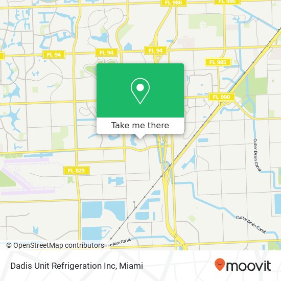 Mapa de Dadis Unit Refrigeration Inc