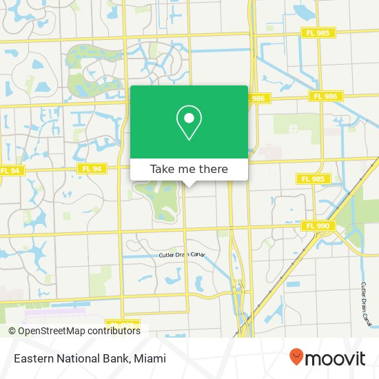 Eastern National Bank map