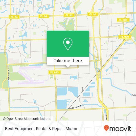 Best Equipment Rental & Repair map