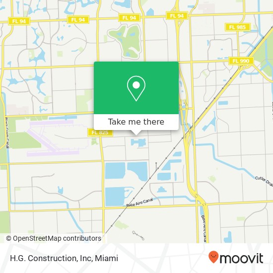 H.G. Construction, Inc map