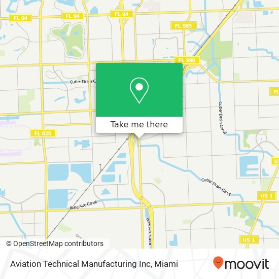 Aviation Technical Manufacturing Inc map